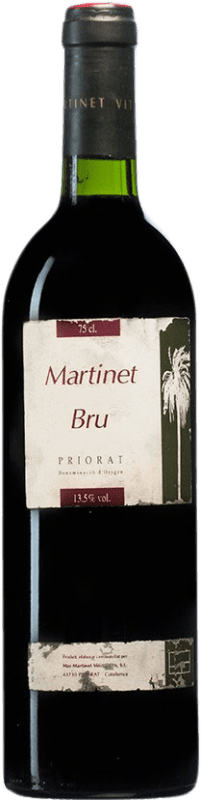 81,95 € | Red wine Mas Martinet Bru 1993 D.O.Ca. Priorat Catalonia Spain Syrah, Grenache Bottle 75 cl
