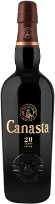 35,95 € | Fortified wine Williams & Humbert Canasta Cream D.O. Jerez-Xérès-Sherry Andalusia Spain Palomino Fino, Pedro Ximénez 20 Years Medium Bottle 50 cl