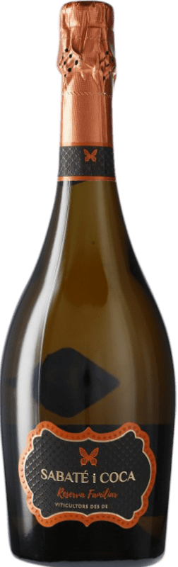 46,95 € | 白スパークリングワイン Sabaté i Coca Castellroig Familiar ブルットの自然 予約 Corpinnat スペイン Xarel·lo 75 cl