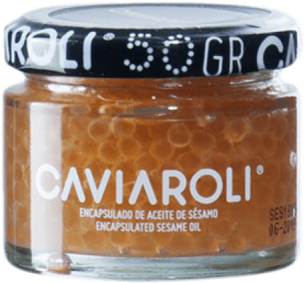 13,95 € | Conservas Vegetales Caviaroli Caviar de Aceite de Oliva Virgen Extra Encapsulado con Sésamo スペイン