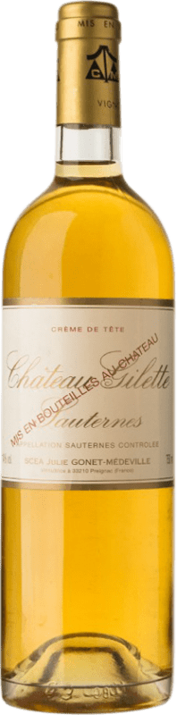 免费送货 | 白葡萄酒 Gonet-Médeville Château Gilette Crême de Tête 1985 A.O.C. Bordeaux 波尔多 法国 Sémillon — 赛美蓉, Sauvignon — 苏维浓 75 cl