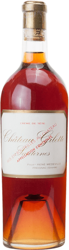 Envío gratis | Vino blanco Gonet-Médeville Château Gilette Crême de Tête 1937 A.O.C. Sauternes Burdeos Francia Sauvignon Blanca, Sémillon 75 cl