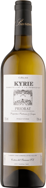 Envio grátis | Vinho Branco Costers del Siurana Clos de L'Obac Kyrie Crianza D.O.Ca. Priorat Catalunha Espanha Garnacha — Grenache, Macabeo, Xarel·lo, Moscatel 75 cl