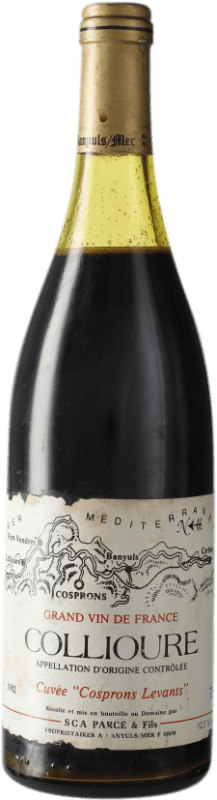 送料無料 | 赤ワイン Mas Blanc Colliure Cosprons Levants 1982 A.O.C. Côtes du Roussillon ラングドックルシヨン フランス Grenache 75 cl