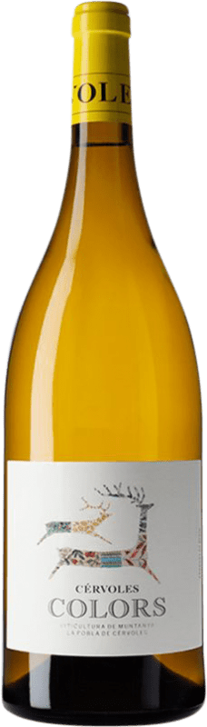18,95 € Free Shipping | White wine Cérvoles Colors Blanc D.O. Costers del Segre Spain Magnum Bottle 1,5 L