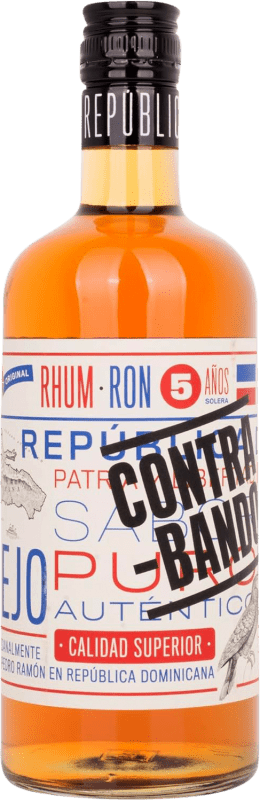 Envoi gratuit | Rhum Oliver & Oliver Contra-Bando Contrabando République Dominicaine 5 Ans 70 cl