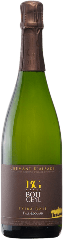 29,95 € 送料無料 | 白のスパークリングワイン Domaine Bott-Geyl Extra Brut — エクストラ・ブリュット A.O.C. Crémant d'Alsace Eco — エコ ビオ オーガニック