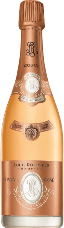 647,95 € | Espumante rosé Louis Roederer Cristal Rosé Brut Grande Reserva A.O.C. Champagne Champagne França Pinot Preto, Chardonnay 75 cl