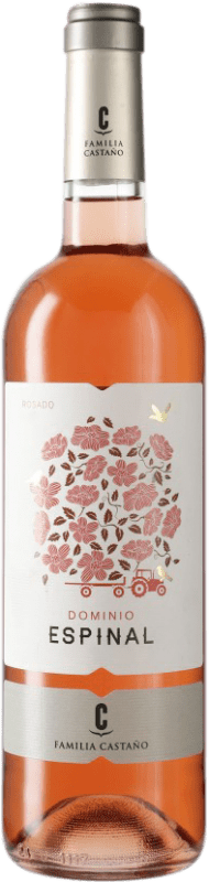 4,95 € Free Shipping | Rosé wine Castaño Dominio de Espinal D.O. Yecla Spain Monastrell Bottle 75 cl