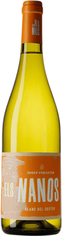 6,95 € Free Shipping | White wine Josep Foraster Els Nanos Blanc del Coster D.O. Conca de Barberà Catalonia Spain Macabeo Bottle 75 cl