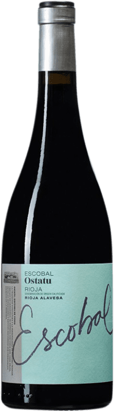12,95 € Free Shipping | Red wine Ostatu Escobal D.O.Ca. Rioja Spain Tempranillo Bottle 75 cl