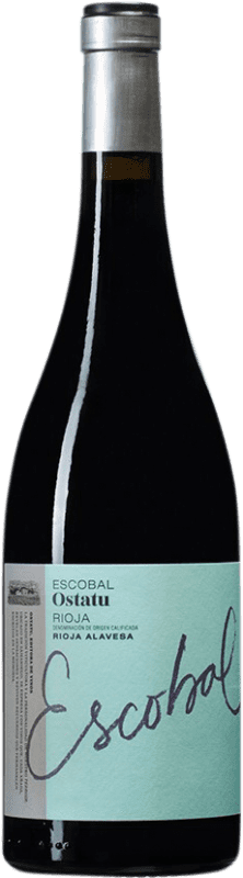 12,95 € Kostenloser Versand | Rotwein Ostatu Escobal D.O.Ca. Rioja