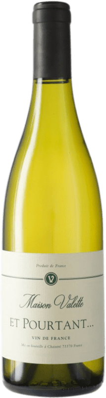 Бесплатная доставка | Белое вино Philippe Valette Et Pourtant Франция Chardonnay 75 cl