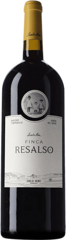 33,95 € Envio grátis | Vinho Tinto Emilio Moro Finca Resalso D.O. Ribera del Duero Garrafa Magnum 1,5 L