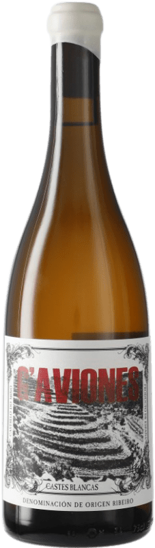 免费送货 | 白酒 O Morto G'Aviones Castes Blancas D.O. Ribeiro 加利西亚 西班牙 Godello, Loureiro, Treixadura, Albariño, Lado 75 cl