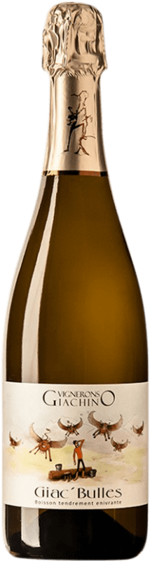 Бесплатная доставка | Белое игристое Domaine Giachino Giac' Bulles Pétillant Naturel Savoie Франция 75 cl