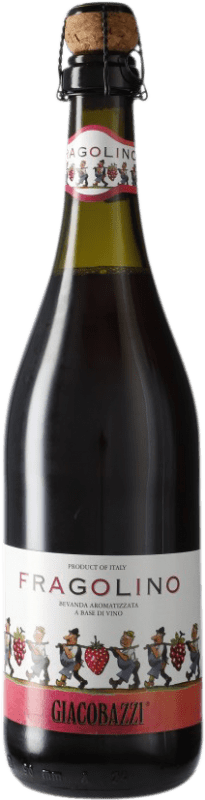 Envio grátis | Espumante tinto Giacobazzi. Fragolino Itália Lambrusco 75 cl