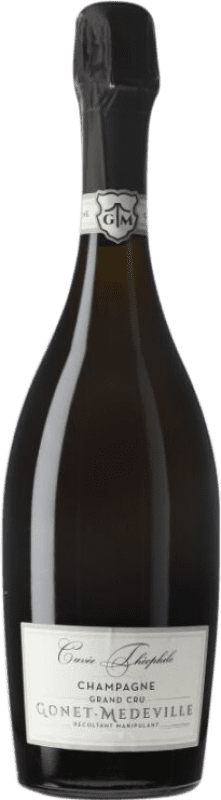 Envoi gratuit | Blanc mousseux Gonet-Médeville Grand Cru Théophile A.O.C. Champagne Champagne France Pinot Noir, Chardonnay 75 cl