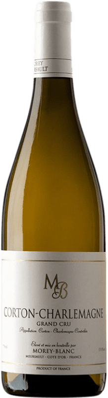 Бесплатная доставка | Белое вино Marc Morey Grand Cru A.O.C. Corton-Charlemagne Бургундия Франция Chardonnay 75 cl