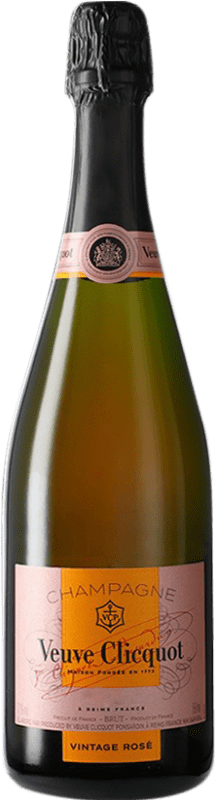 Spedizione Gratuita | Spumante rosato Veuve Clicquot Vintage Rosé A.O.C. Champagne champagne Francia Pinot Nero, Chardonnay, Pinot Meunier 75 cl