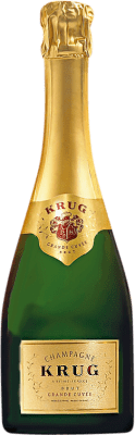 送料無料 | 白スパークリングワイン Krug Grande Cuvée Brut A.O.C. Champagne シャンパン フランス Pinot Black, Chardonnay, Pinot Meunier ハーフボトル 37 cl