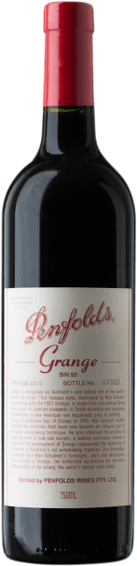 Бесплатная доставка | Красное вино Penfolds Grange старения I.G. Southern Australia Южная Австралия Австралия Syrah, Cabernet Sauvignon 75 cl