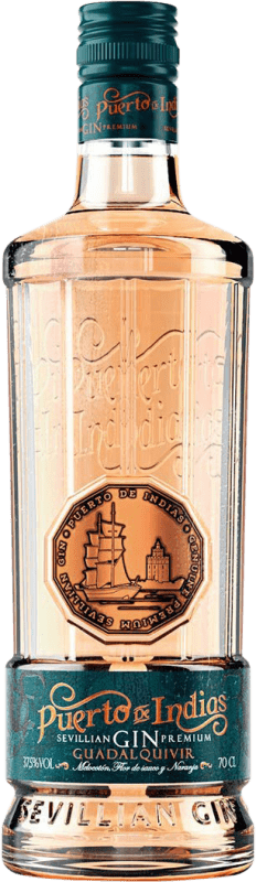 Free Shipping | Gin Puerto de Indias Guadalquivir Andalusia Spain 70 cl