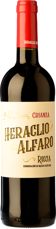 10,95 € Envio grátis | Vinho tinto Terras Gauda Heraclio Alfaro Crianza D.O.Ca. Rioja