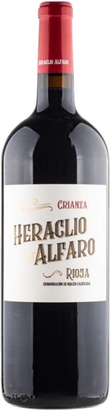24,95 € Free Shipping | Red wine Terras Gauda Heraclio Alfaro Aged D.O.Ca. Rioja Magnum Bottle 1,5 L