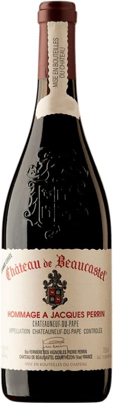 632,95 € Free Shipping | Red wine Château Beaucastel Hommage à Jacques Perrin 2010 A.O.C. Châteauneuf-du-Pape France Syrah, Mourvèdre Bottle 75 cl