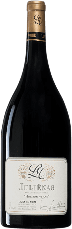 188,95 € Spedizione Gratuita | Vino Rosso Lucien Le Moine Juliénas Horizon 50 Ans A.O.C. Côte de Beaune Bottiglia Magnum 1,5 L