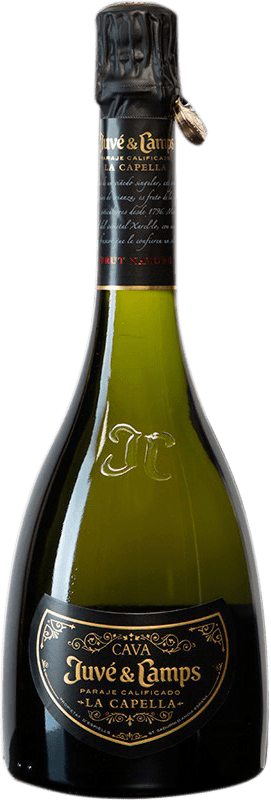 149,95 € Envio grátis | Espumante branco Juvé y Camps La Capella Brut Nature Grande Reserva D.O. Cava