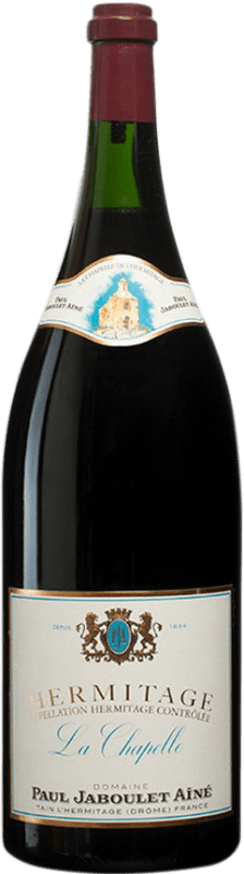 Kostenloser Versand | Rotwein Paul Jaboulet Aîné La Chapelle A.O.C. Hermitage Frankreich Syrah Jeroboam-Doppelmagnum Flasche 3 L