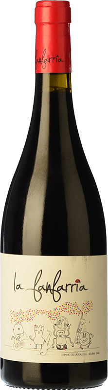 10,95 € | Red wine Dominio del Urogallo La Fanfarria Principality of Asturias Spain Mencía, Albarín Black 75 cl