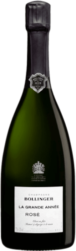 Envio grátis | Espumante rosé Bollinger La Grande Année Rosé A.O.C. Champagne Champagne França Pinot Preto, Chardonnay 75 cl