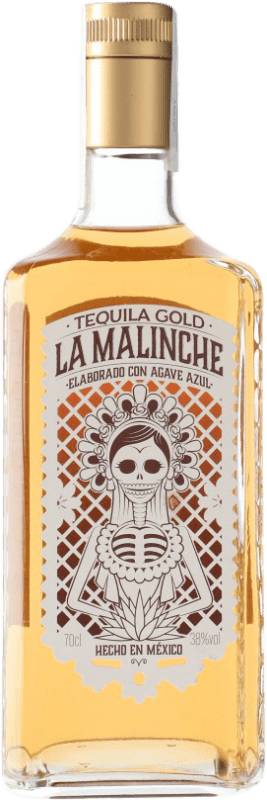 18,95 € Free Shipping | Tequila Tequilas del Señor La Malinche Gold Jalisco Mexico Bottle 70 cl
