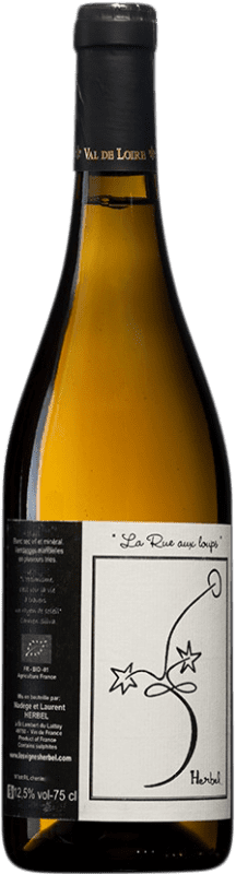 Бесплатная доставка | Белое вино Herbel La Rue Aux Loups Франция Chenin White 75 cl