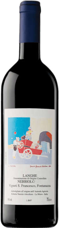 134,95 € | Red wine Roberto Voerzio Langhe Fontanazza 2005 D.O.C. Langhe Piemonte Italy Merlot Bottle 75 cl