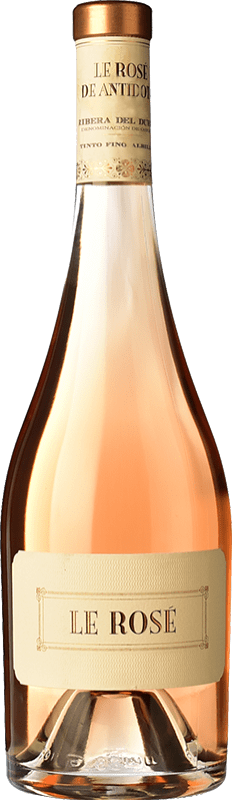 88,95 € Envío gratis | Vino rosado Hernando & Sourdais Le Rosé de Antídoto D.O. Ribera del Duero