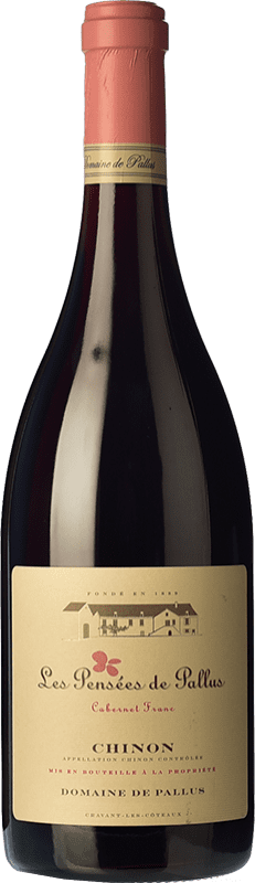 Envoi gratuit | Vin Rouge Domaine de Pallus Les Pensées France 75 cl