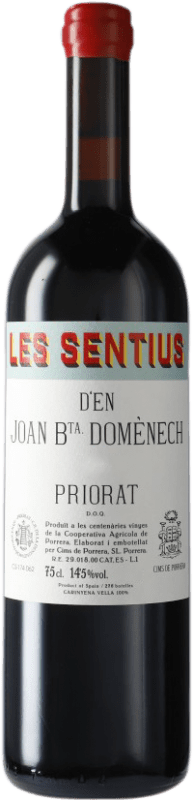 89,95 € Free Shipping | Red wine Finques Cims de Porrera Les Sentius d'en Joan Bta. Domènech 2005 D.O.Ca. Priorat Catalonia Spain Carignan Bottle 75 cl