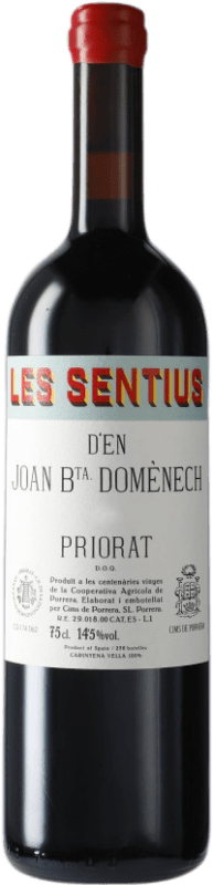 Kostenloser Versand | Rotwein Finques Cims de Porrera Les Sentius d'en Joan Bta. Domènech D.O.Ca. Priorat Katalonien Spanien Carignan 75 cl