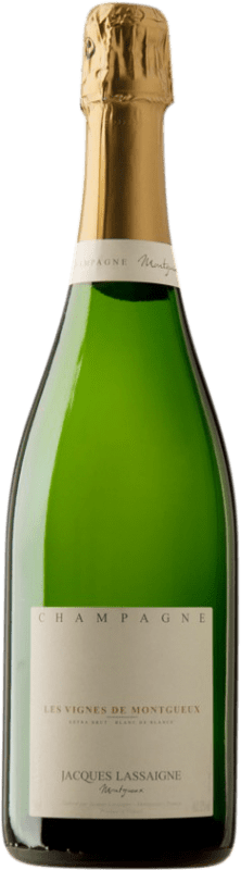 Envío gratis | Espumoso blanco Jacques Lassaigne Les Vignes de Montgueux Extra Blanc de Blancs Brut A.O.C. Champagne Champagne Francia Pinot Negro, Chardonnay 75 cl