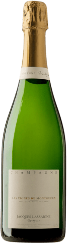 Free Shipping | White sparkling Jacques Lassaigne Les Vignes de Montgueux Extra Blanc de Blancs Brut A.O.C. Champagne Champagne France Pinot Black, Chardonnay 75 cl