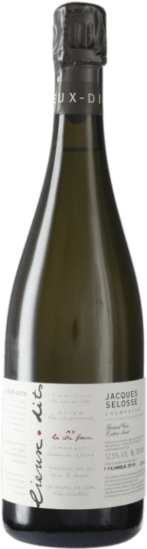 Envoi gratuit | Blanc mousseux Jacques Selosse Lieux-Dits Aÿ Grand Cru La Côte Faron A.O.C. Champagne Champagne France 75 cl