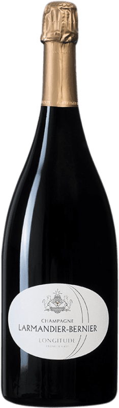 241,95 € Envio grátis | Espumante branco Larmandier Bernier Longitude Blanc de Blancs A.O.C. Champagne Garrafa Magnum 1,5 L