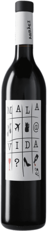 Free Shipping | Red wine Antonio Arráez Mala Vida D.O. Valencia Valencian Community Spain Tempranillo, Syrah, Cabernet Sauvignon, Monastrell 75 cl