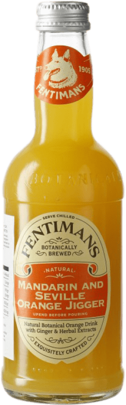 Envio grátis | Refrescos e Mixers Fentimans Mandarin & Seville Orange Jigger Reino Unido Garrafa Pequena 27 cl