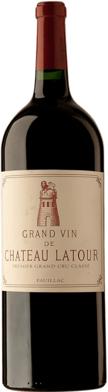 1 509,95 € Envio grátis | Vinho tinto Château Latour A.O.C. Pauillac Garrafa Magnum 1,5 L