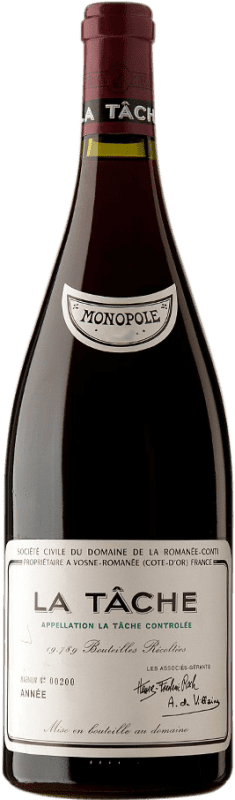 3 828,95 € | Red wine Romanée-Conti A.O.C. La Tâche Burgundy France Magnum Bottle 1,5 L